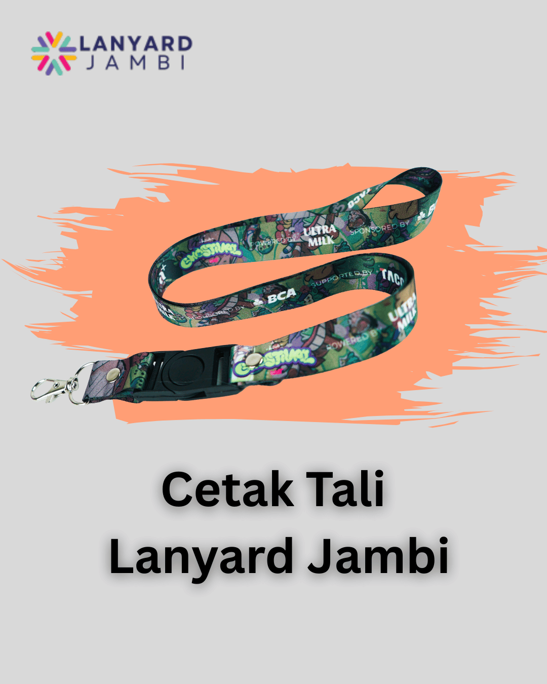 Cetak Tali Lanyard Jambi